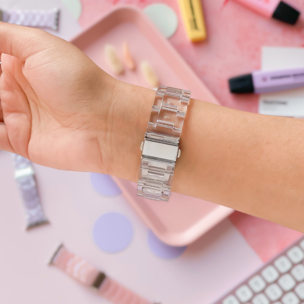 Lüks Şeffaf Apple Watch Kayışı 