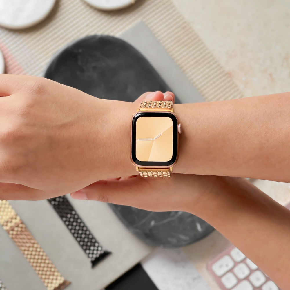 Deniz Kızı Apple Watch Kayışı - Altın