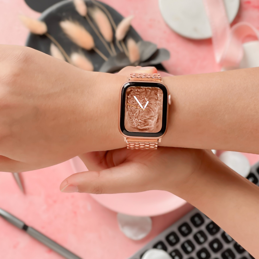 Deniz Kızı Saat Kayışı - Gül Altın