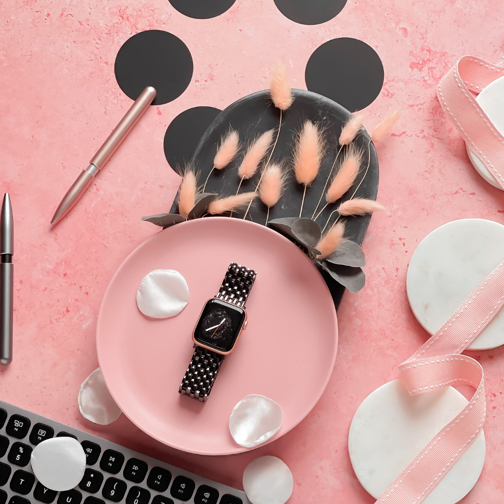 Deniz Kızı Apple Watch Kayışı - Siyah