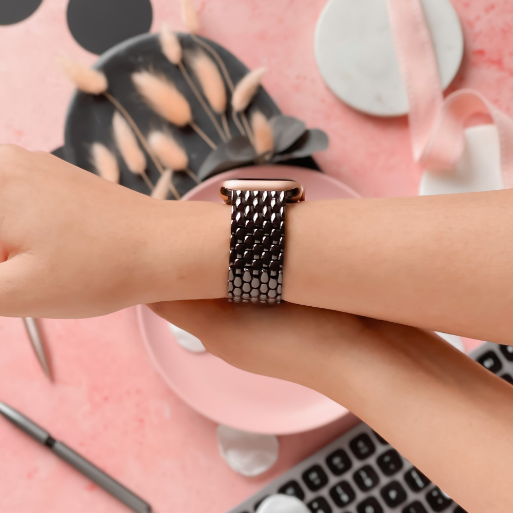 Deniz Kızı Apple Watch Kayışı - Siyah