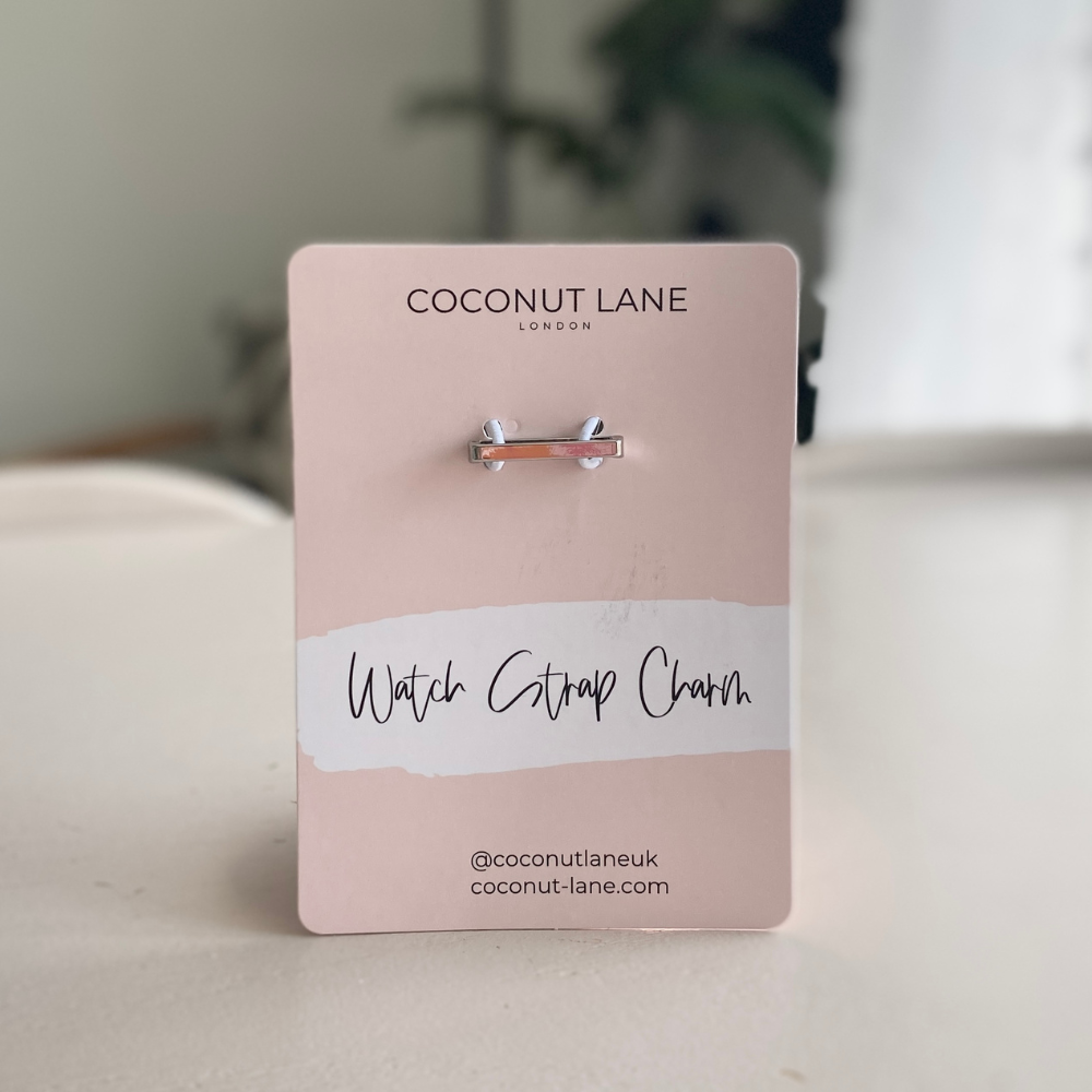 Saat Kayışı Süsü - Gümüş Çubuk