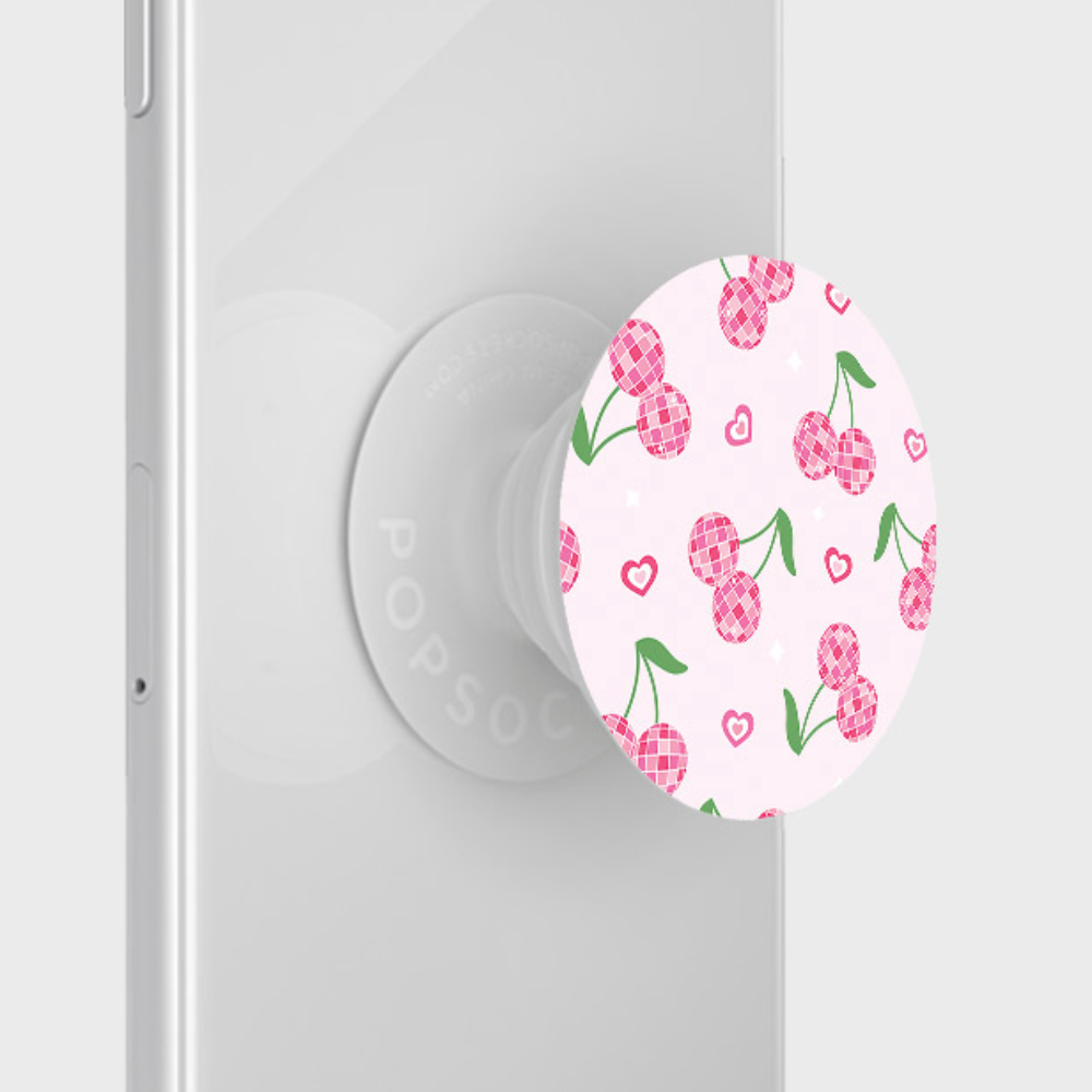 PopSocket Tutucu - Disko Kirazları