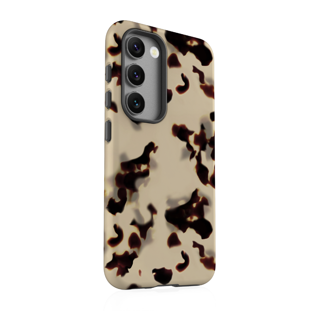 Samsung Telefon Kılıfı - Fildişi Kaplumbağa Desenli 