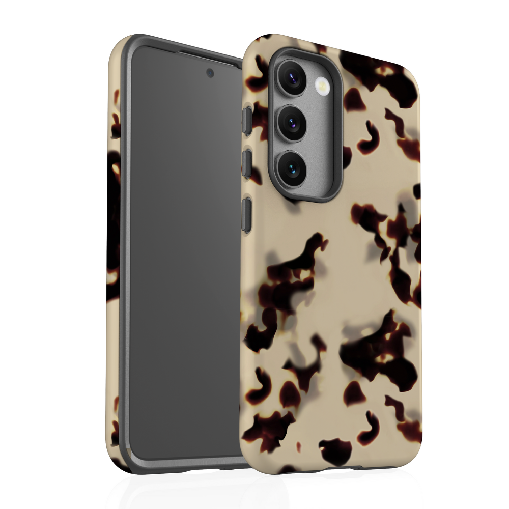 Samsung Telefon Kılıfı - Fildişi Kaplumbağa Desenli 