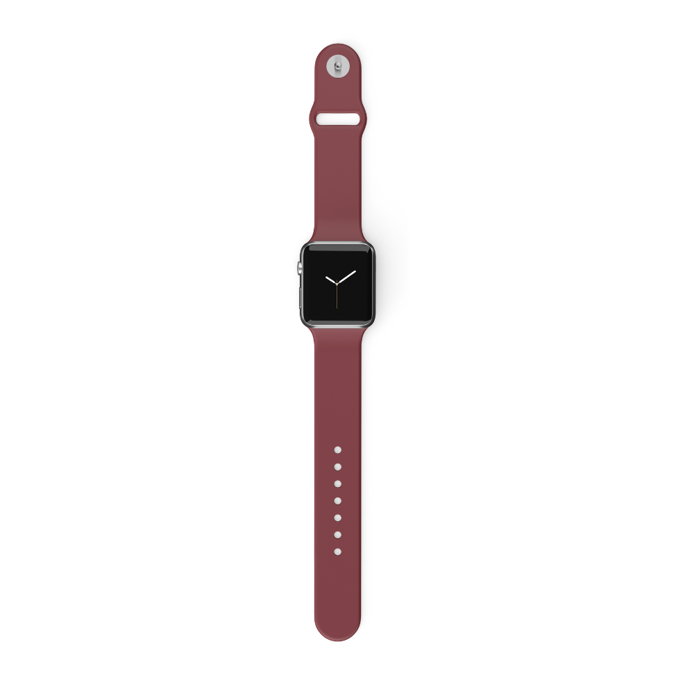NAKD Apple Watch Kayışı - Bordo