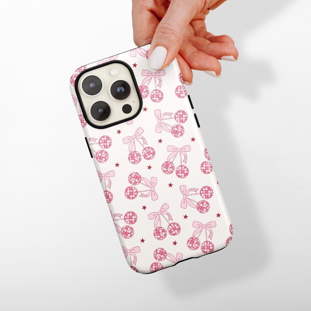 Tough MagSafe® Phone Case - Coquette Disco Cherries