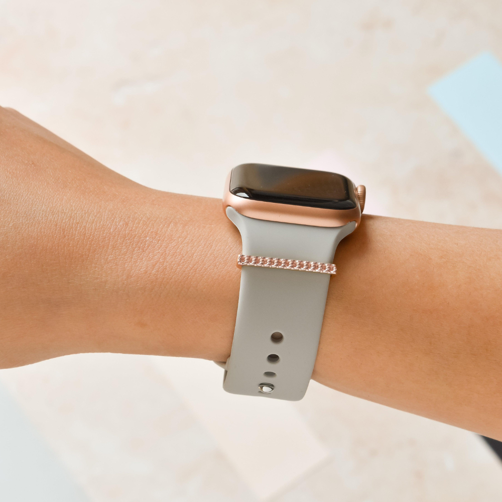 Watch Strap Charm - Rose Gold Dreams