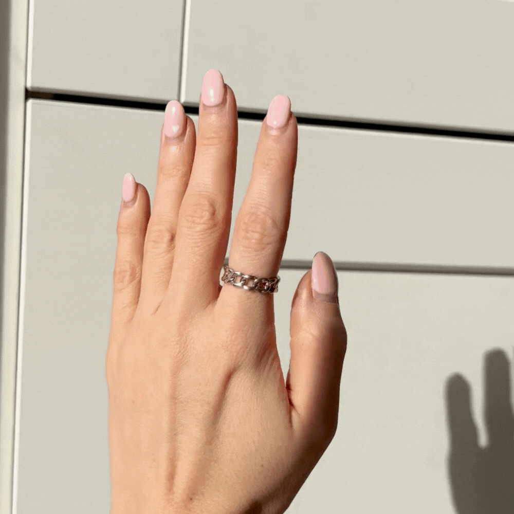 Kalın Zincir Yüzük