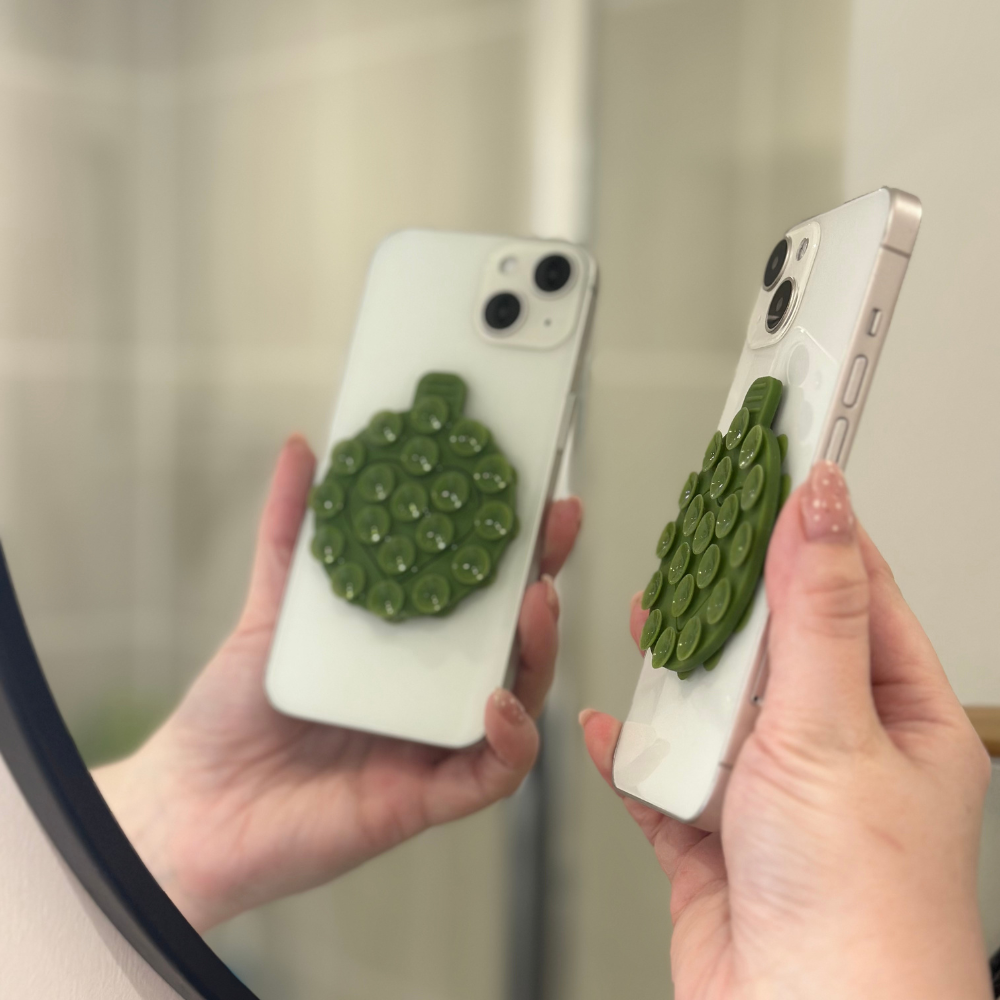 Suction Phone Holder - Green