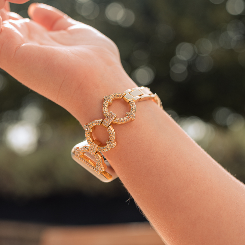 Elmaslı Bileklik Apple Watch Kayışı