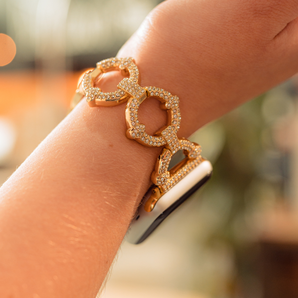 Elmaslı Bileklik Apple Watch Kayışı