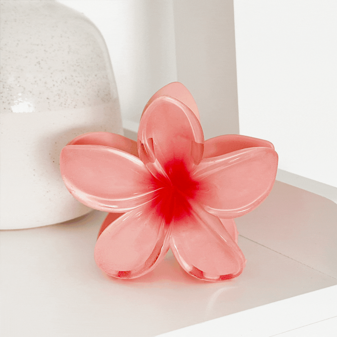 Tropical Flower Claw Clip Bundle - Sunkissed