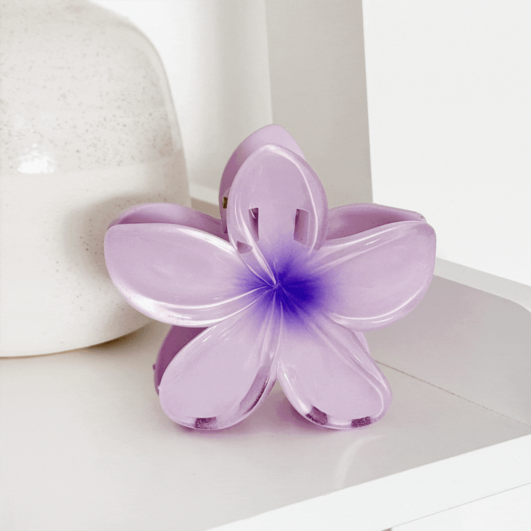 Tropical Flower Claw Clip Bundle - Ibiza Nights
