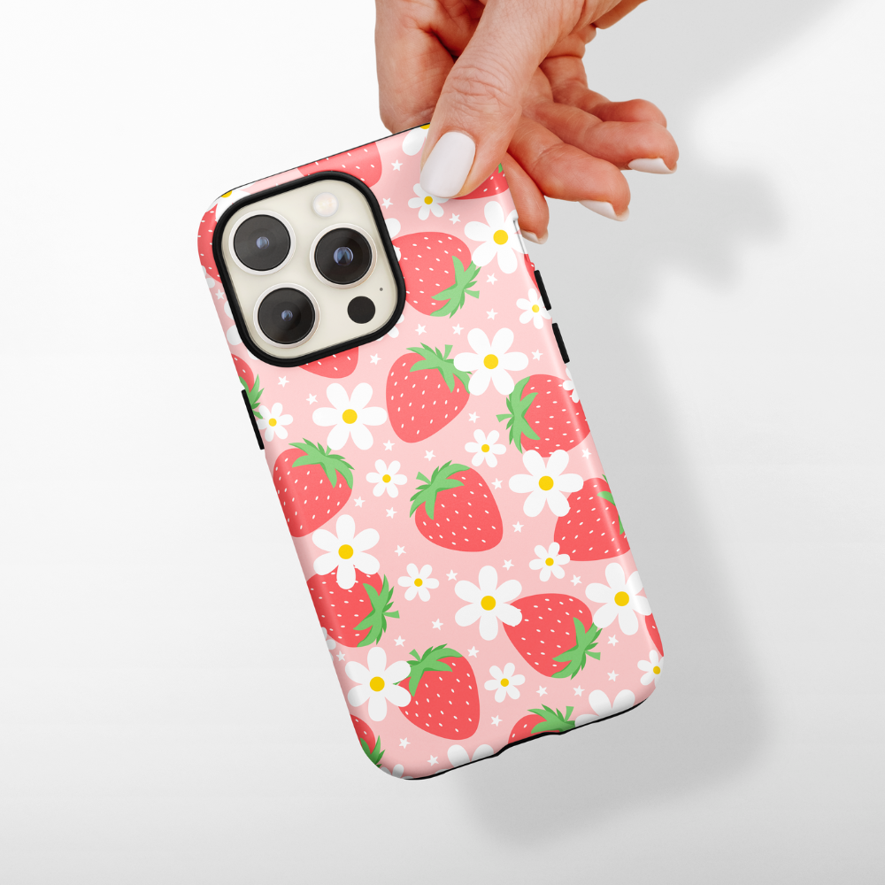 Tough MagSafe® Phone Case - Berry Cute Strawberry