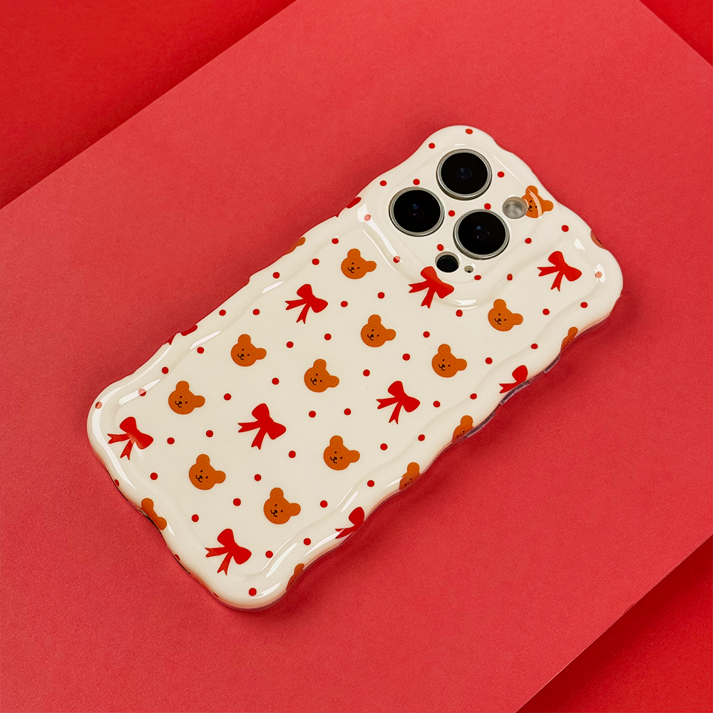 Wavy Phone Case - Beary Cute