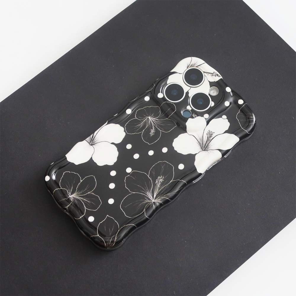 Wavy Phone Case - Mono Flora