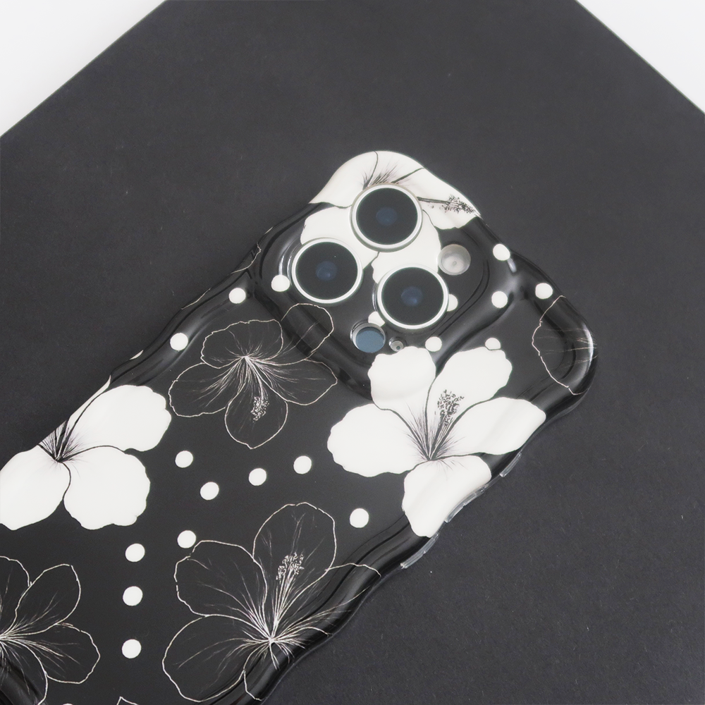 Wavy Phone Case - Mono Flora