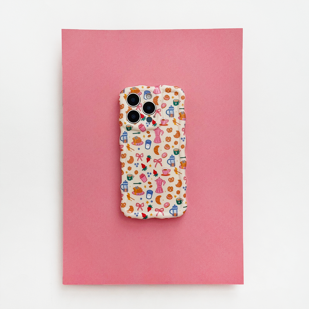 Wavy Phone Case - Breakfast Club