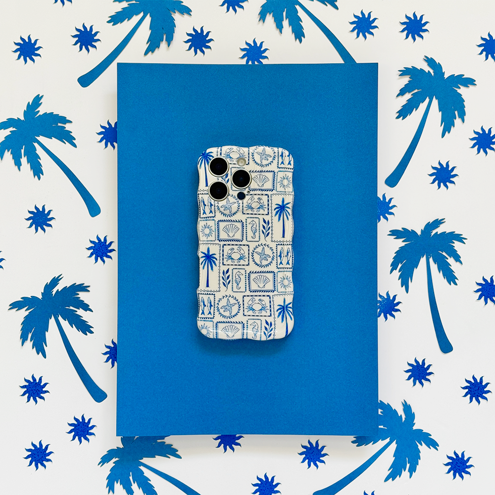 Wavy Phone Case - Malibu Drive