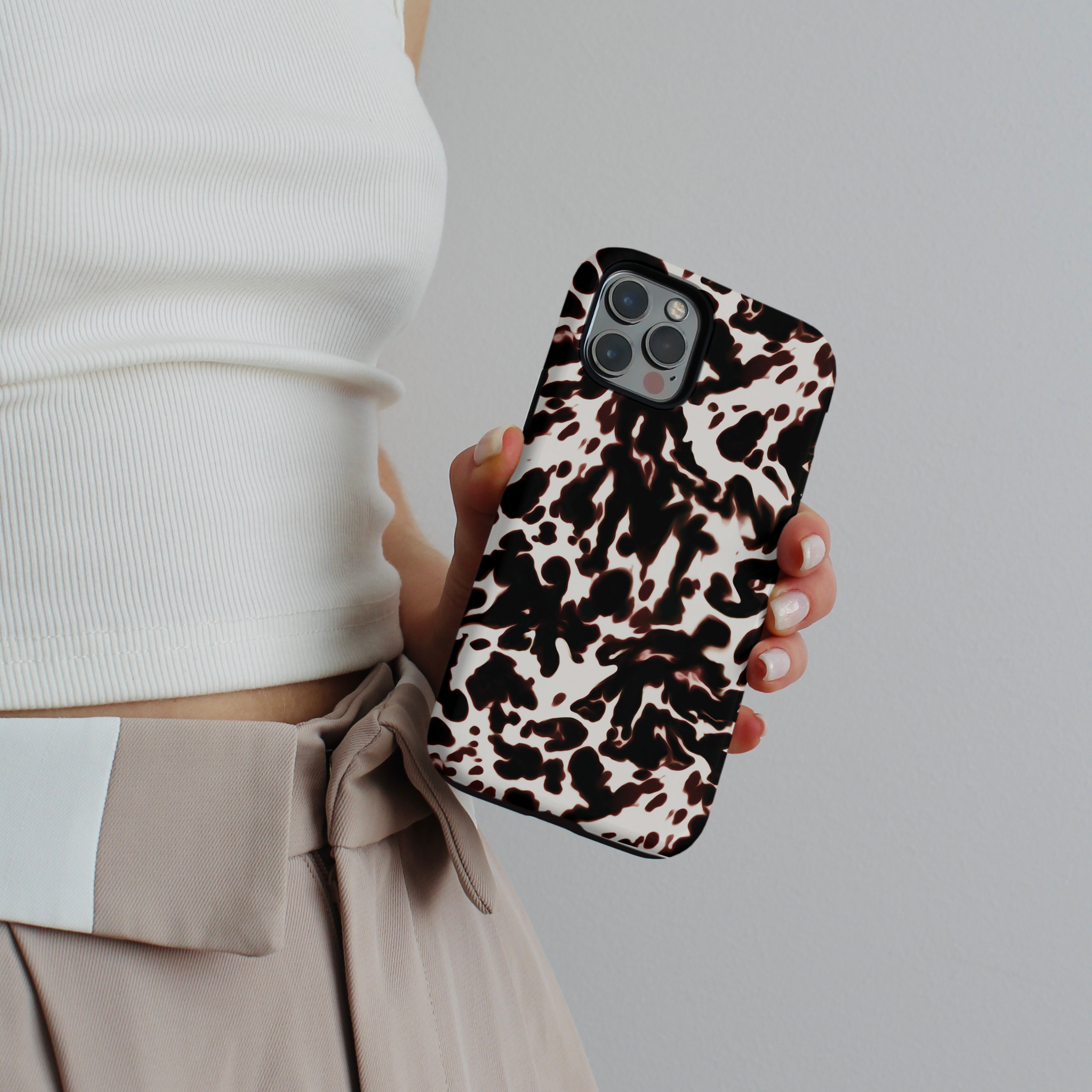 Tough MagSafe® Phone Case - White Tort