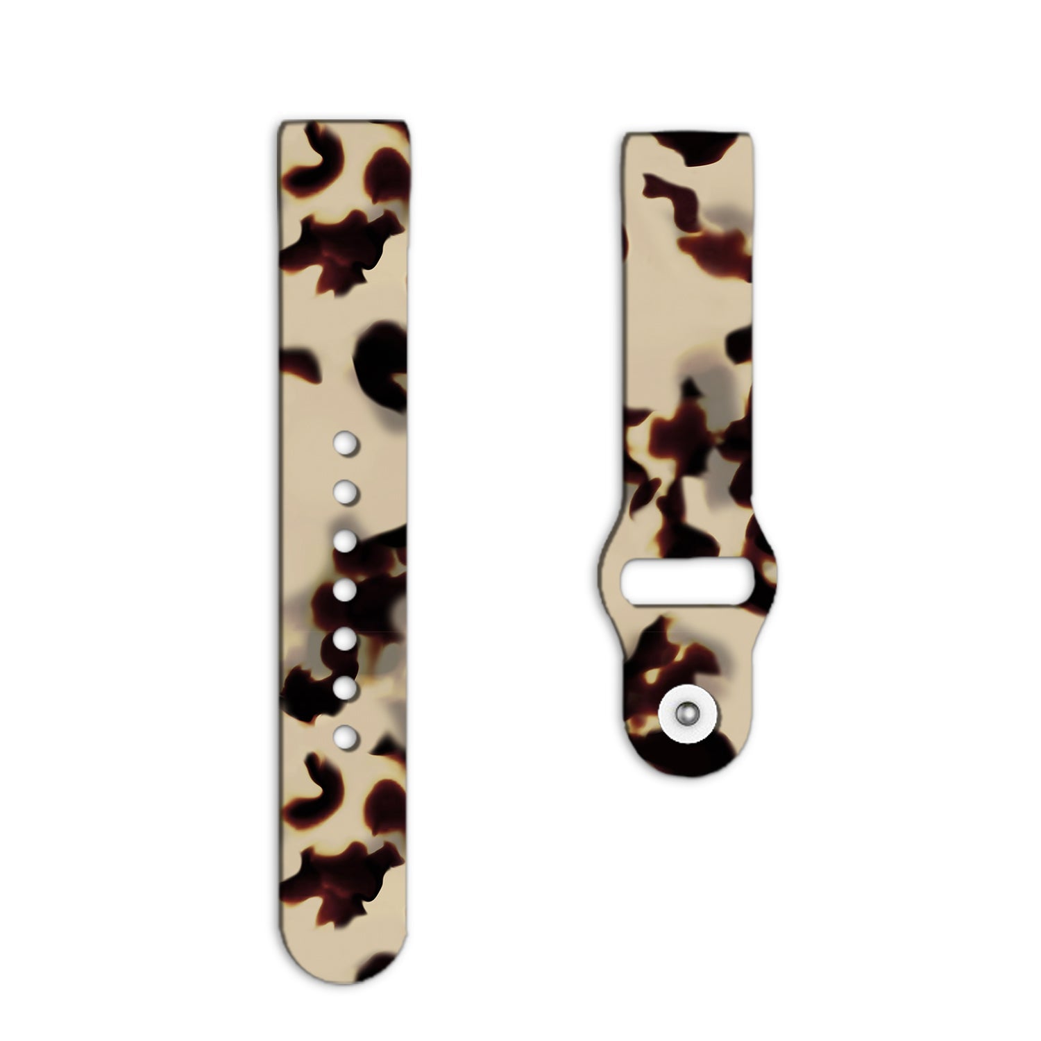 Fitbit Kayışı - Süt Beyazı Fildişi Kaplumbağa Desenli