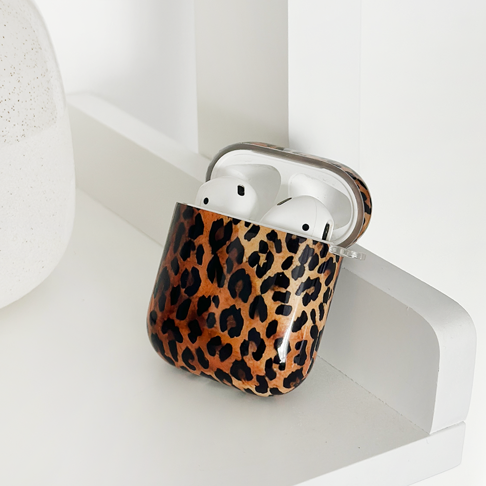 Airpods Kılıfı - Leopar Desenli