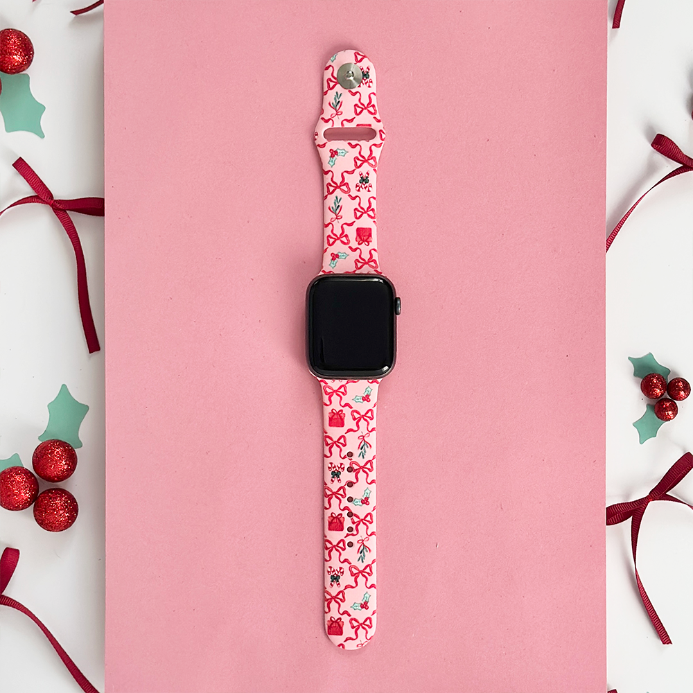 Noel Öpücükleri Apple Watch Kayışı