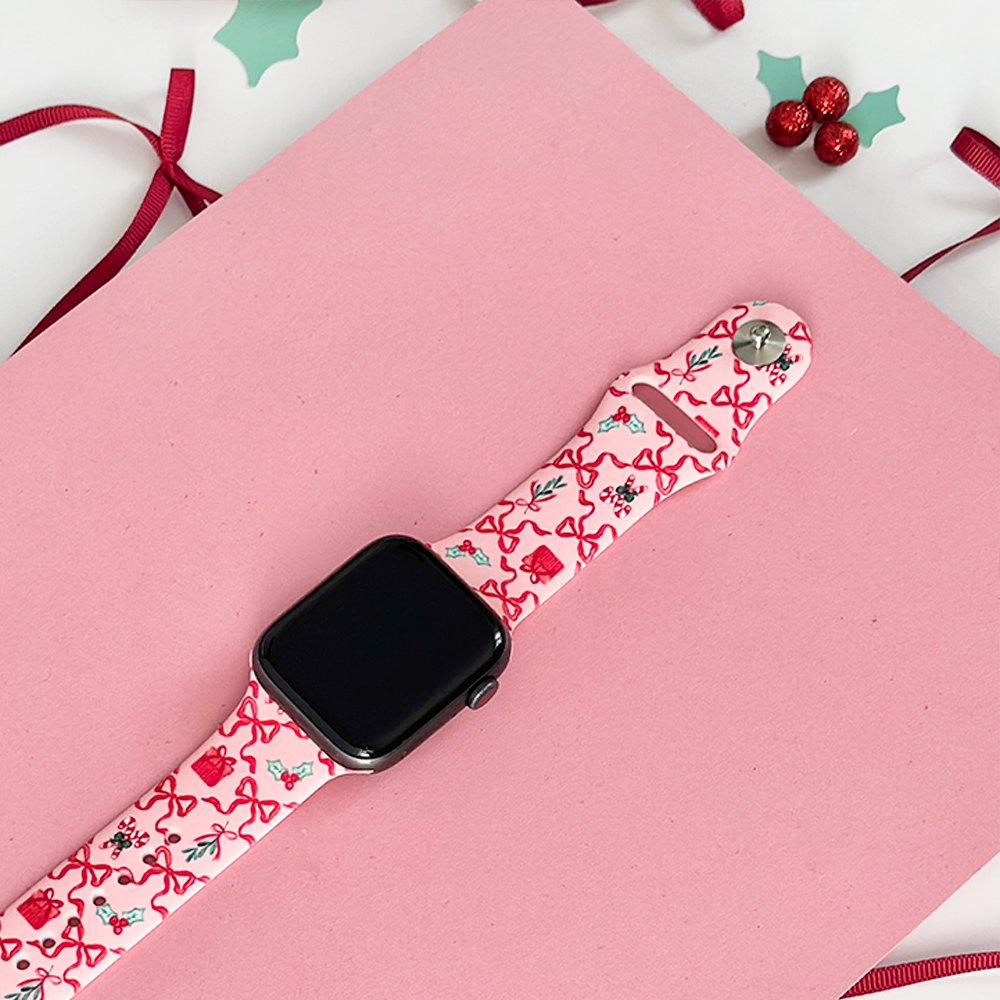 Noel Öpücükleri Apple Watch Kayışı
