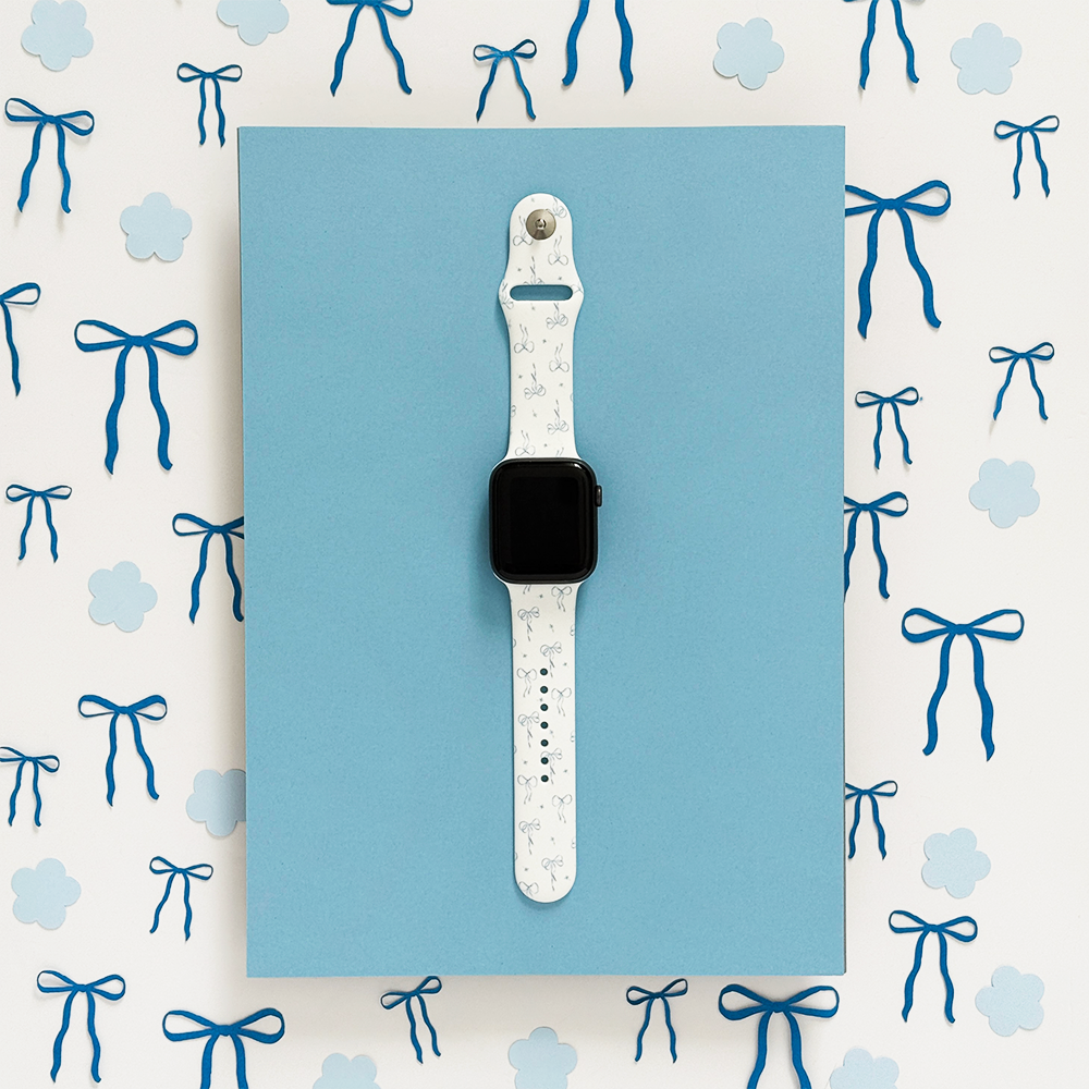 Bluebell Bows Apple Watch Kayışı
