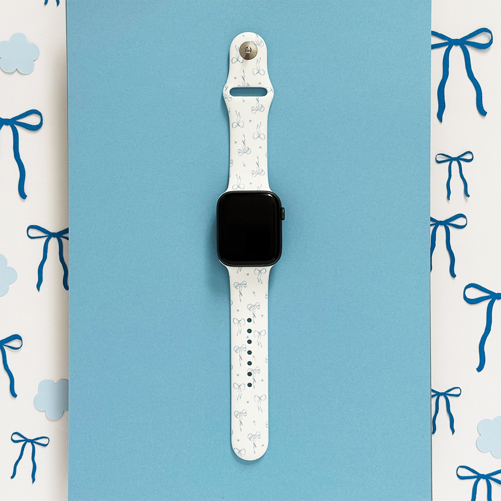 Bluebell Bows Apple Watch Kayışı