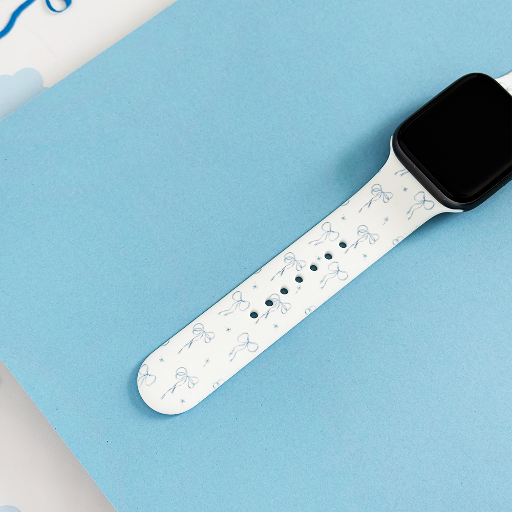 Bluebell Bows Apple Watch Kayışı
