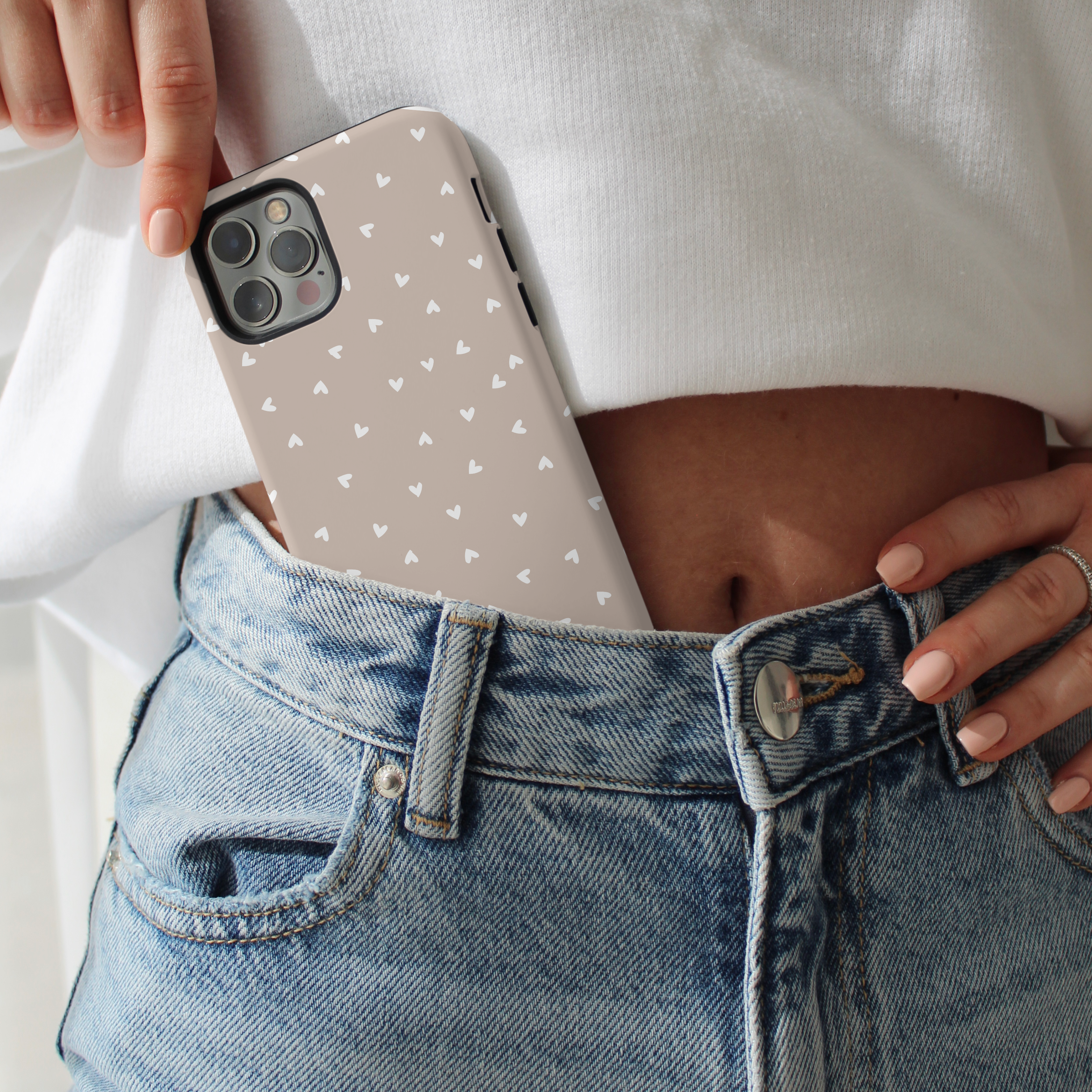 Tough Phone Case - Chai Hearts