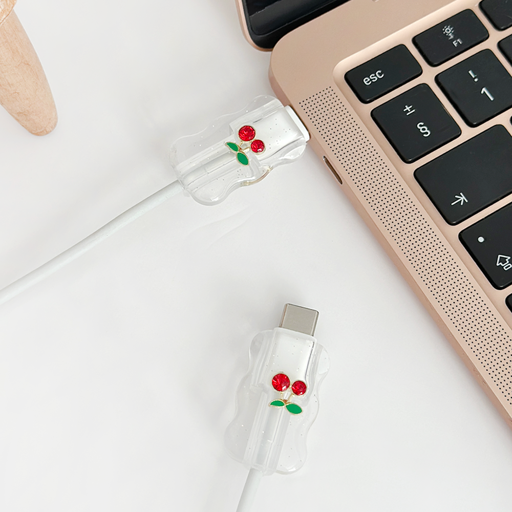 Kablo Kılıfı Şık Paket - Mini Kirazlar