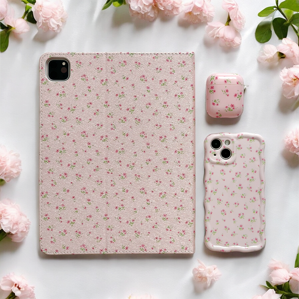 Airpods Case - Ditsy Floral Pink