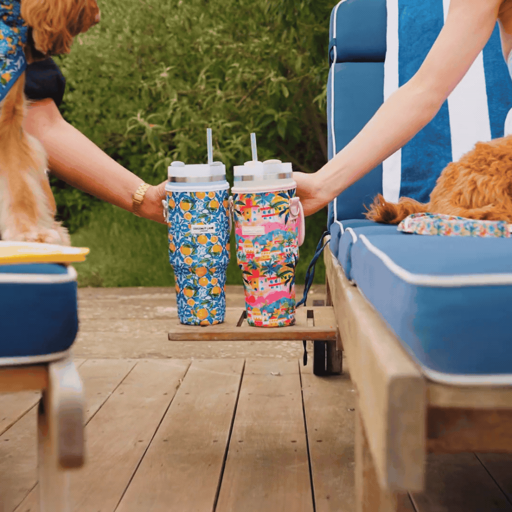 Tumbler Carry Case - Portofino Dreams