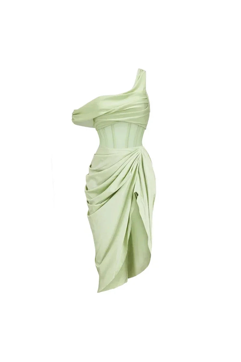 Apple Green Vintage Style Swimsuit Set