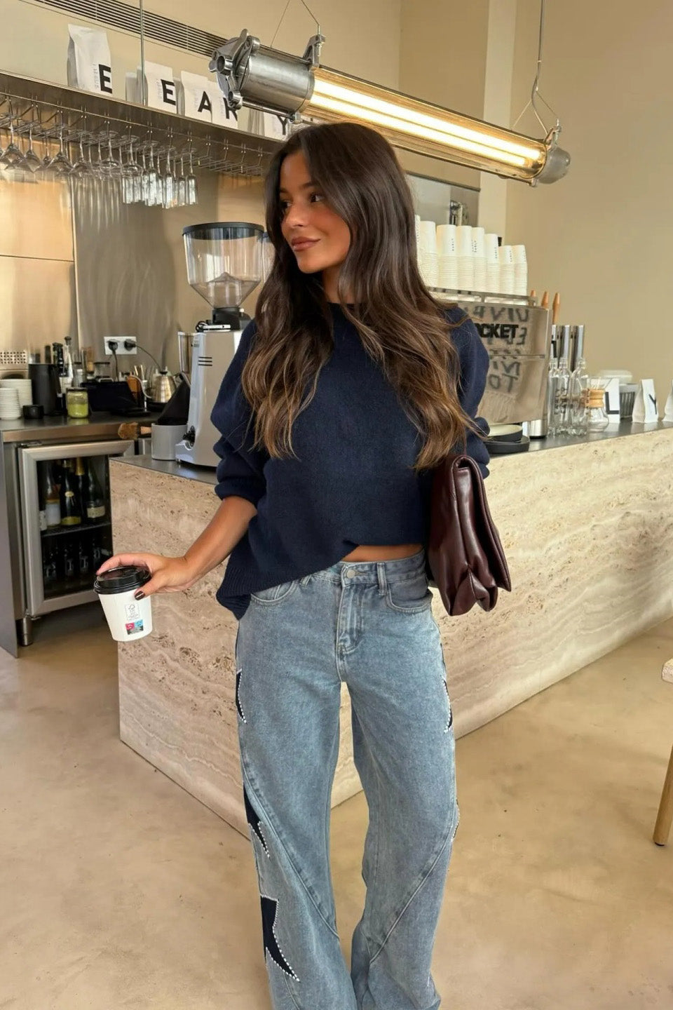 Casual Star Straight Jeans