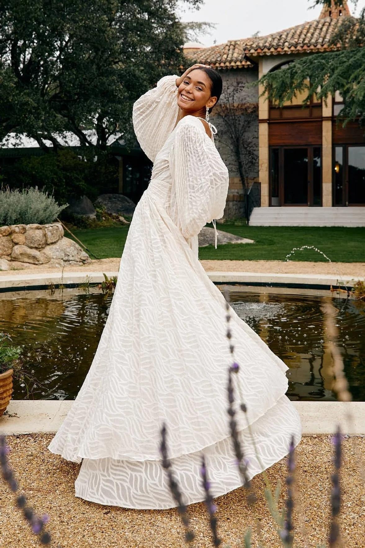 Allegory Elsa Cream Maxi Dress