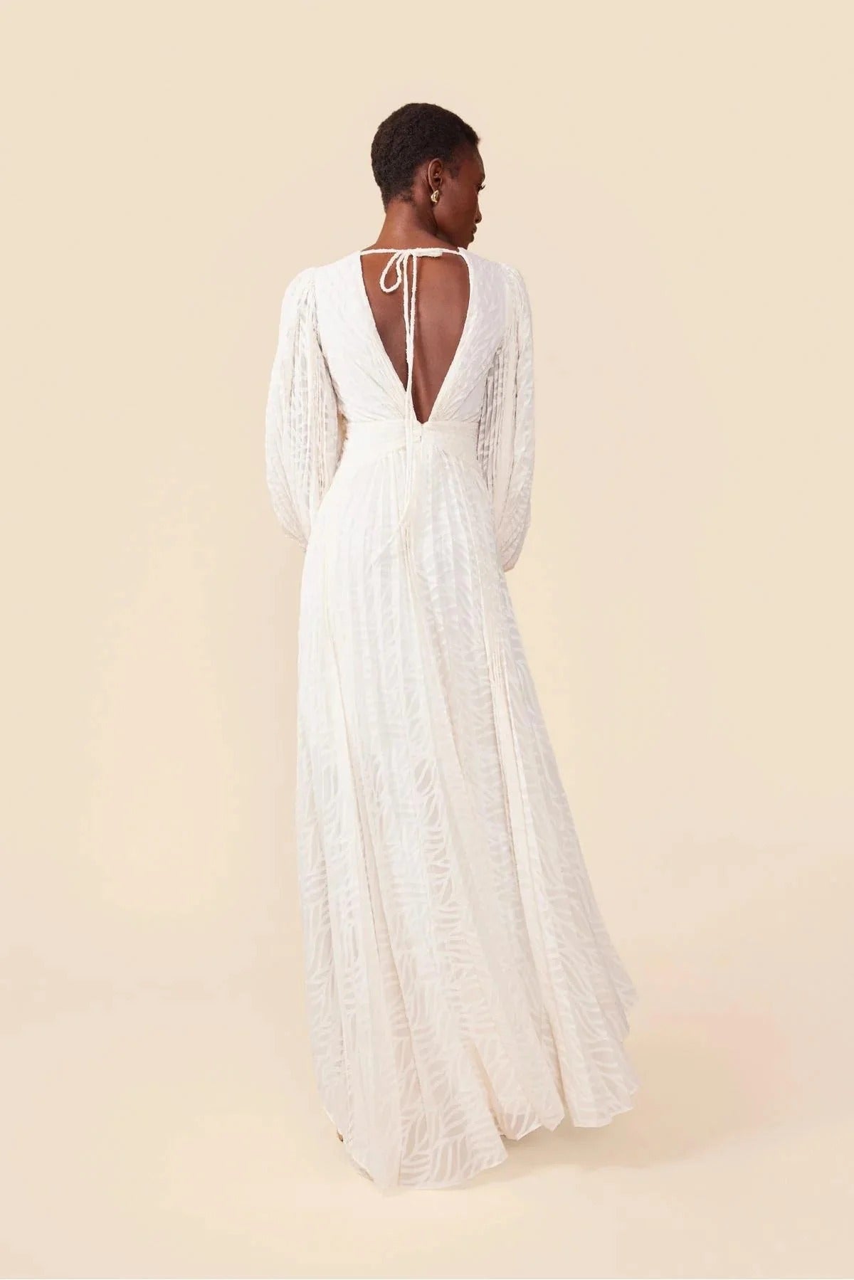Allegory Elsa Cream Maxi Dress