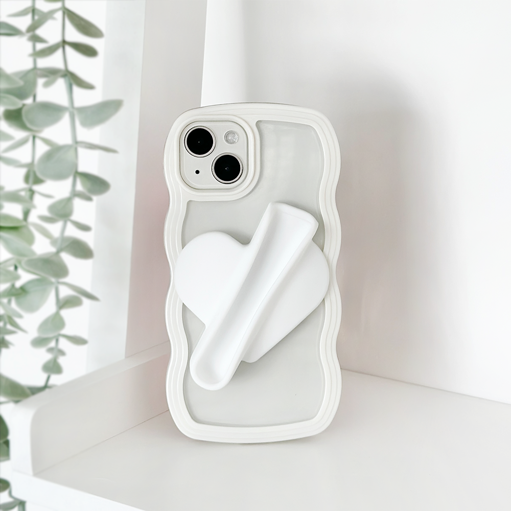 Dudak Parlatıcısı Tutucu Etiket - Beyaz