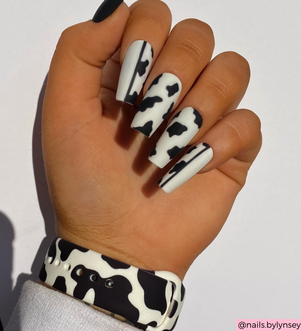 İnek figürlü Apple Watch kayışı