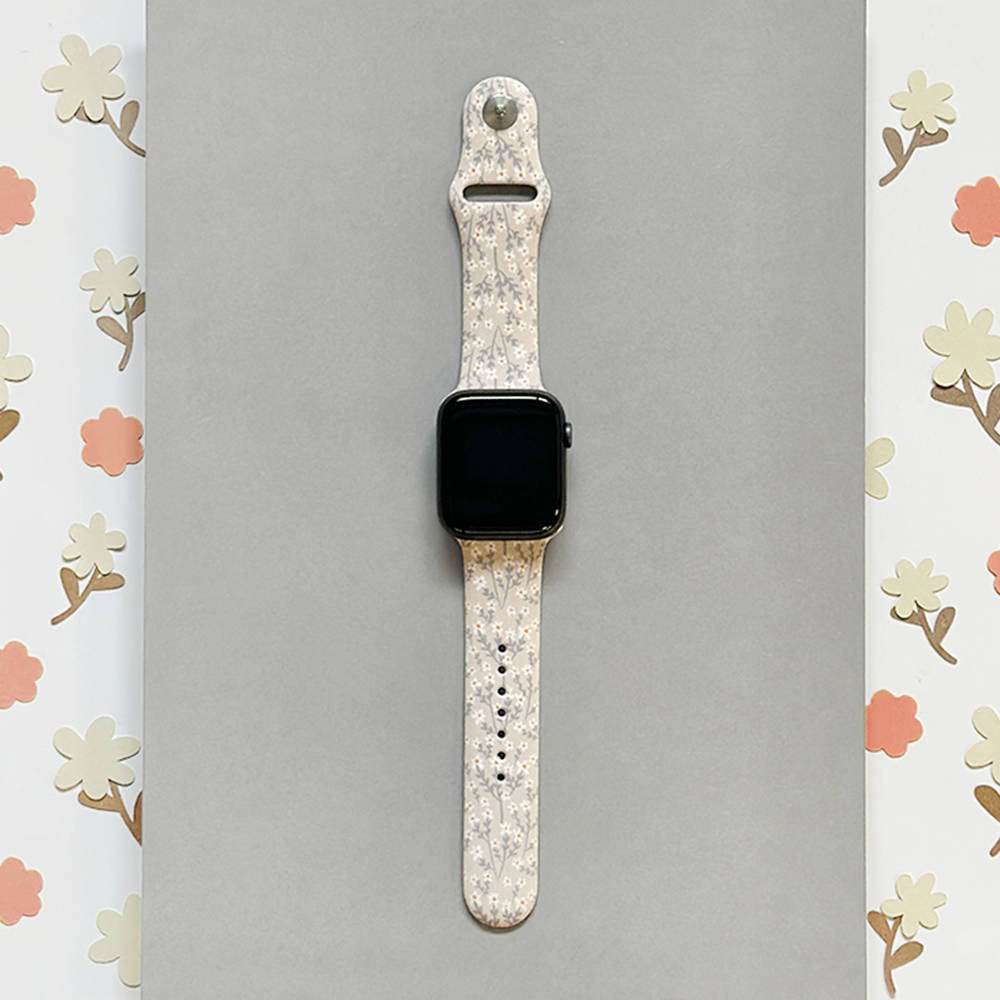 Çıplak Çiçekler Apple Watch Kayışı