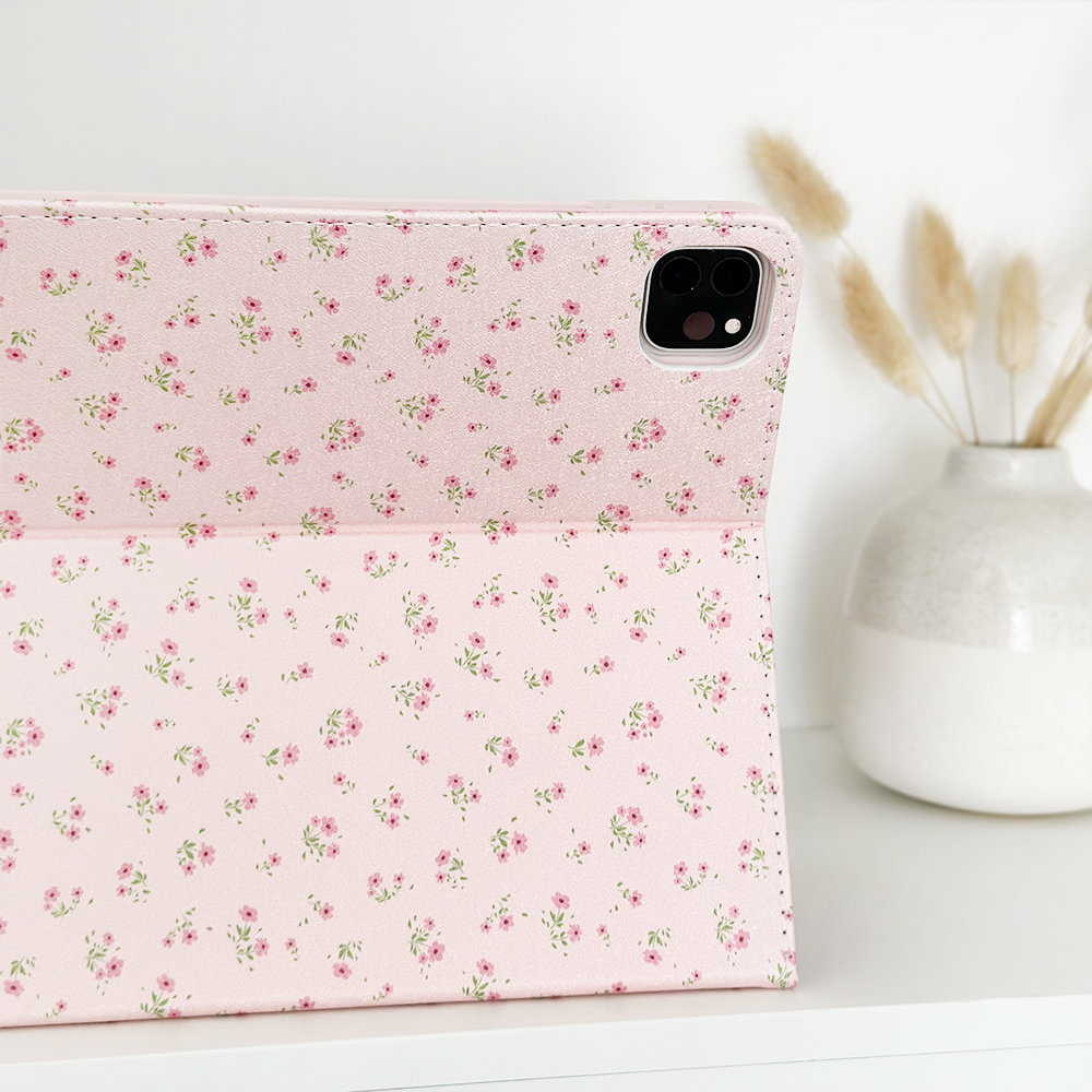 Ditsy Floral Pink iPad Case
