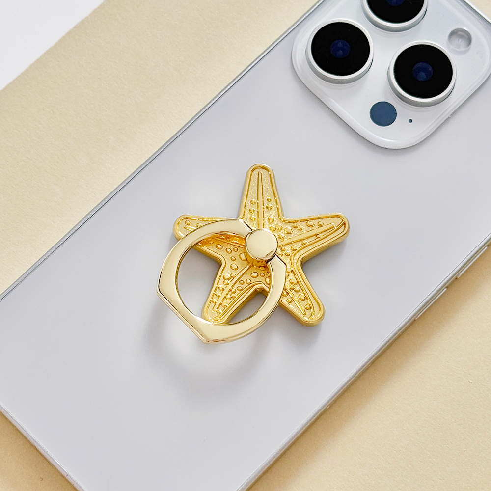 Yapışkanlı Telefon Yüzüğü - Deniz Yıldızı