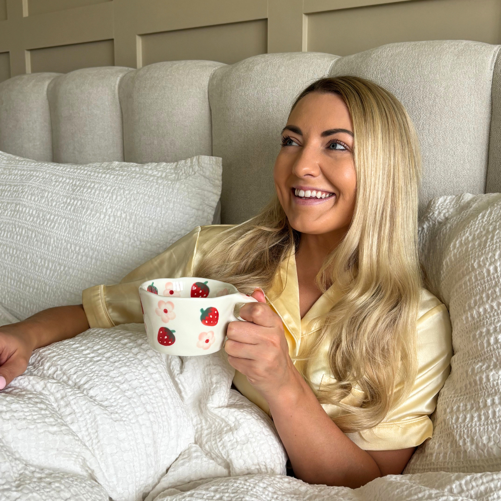 Strawberries & Flowers Mug