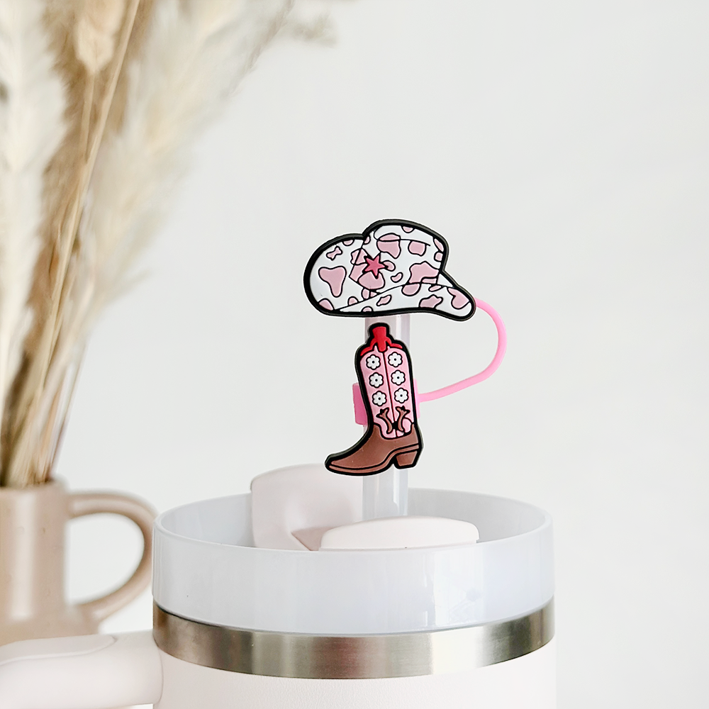 Kovboy Kız Temalı Hasır Kılıf