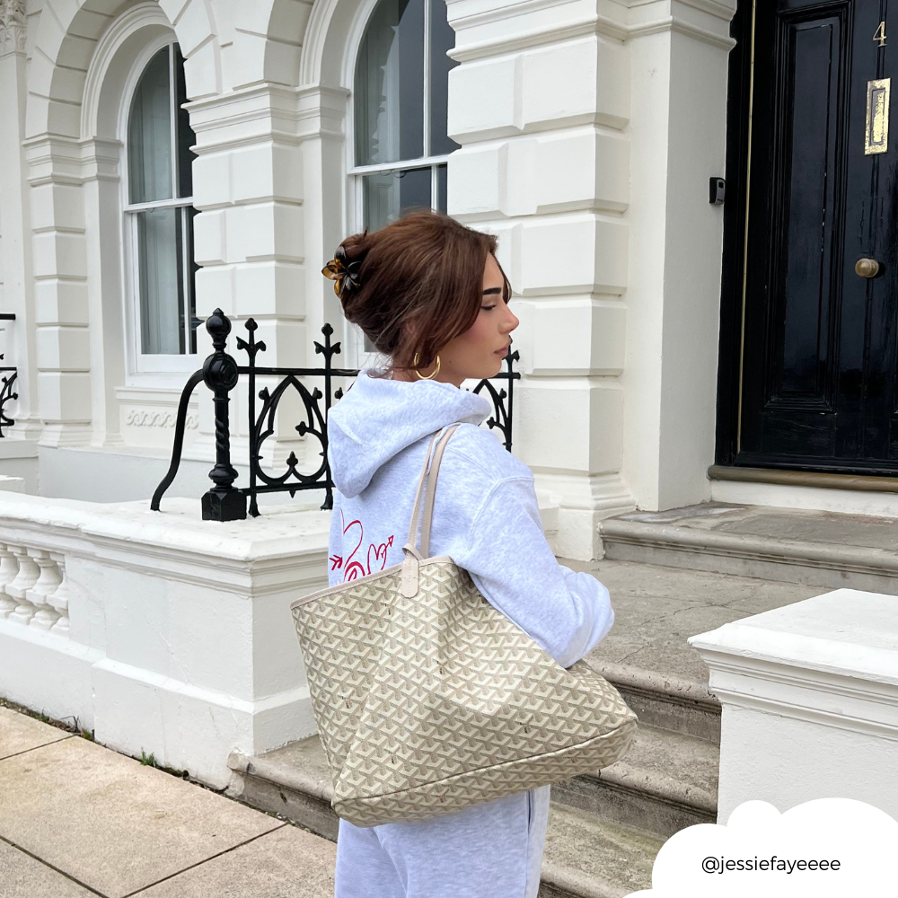 Tropical Flower Claw Clip - Tortoiseshell