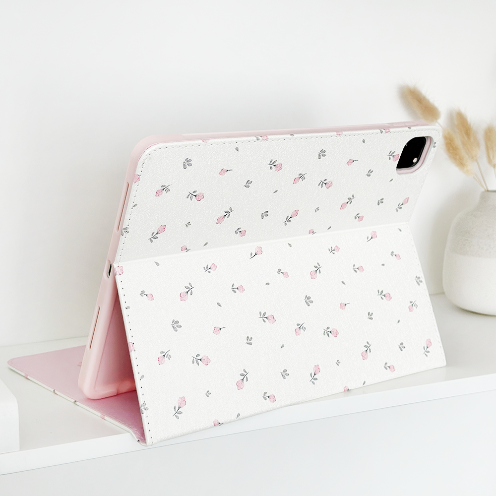 Ditsy Floral White iPad Case